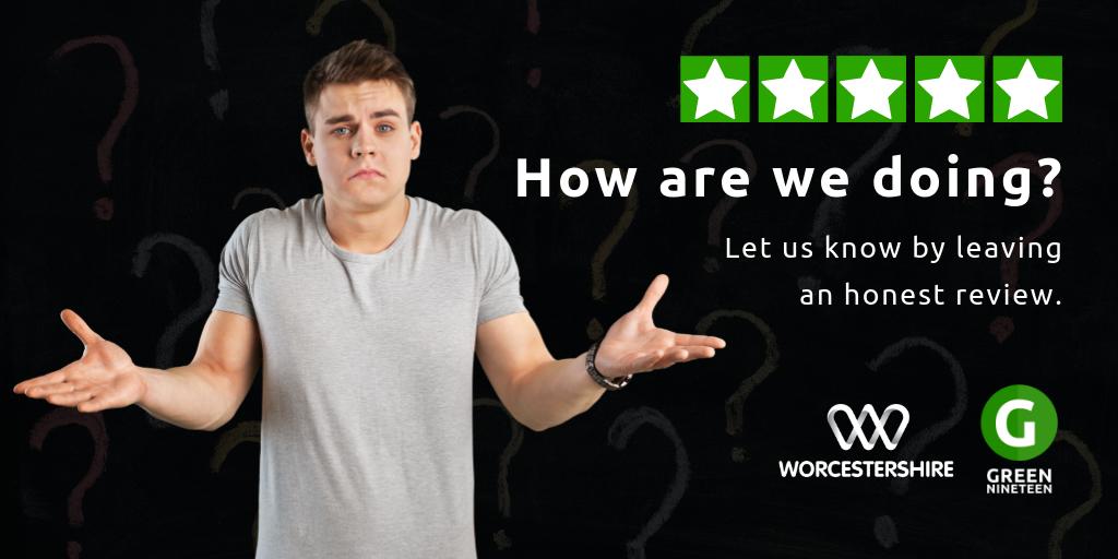 green19creative's tweet image. Have a moment to spare this #MondayMorning? We'd love if you could let us know how we're perfoming by leaving an honest review on TrustPilot.

trustpilot.com/evaluate/www.g… 

#WorcestershireHour
