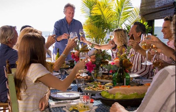 PALM BEACH
Rachel Ward's film is exactly what you expect: a good-hearted get-together of old friends and family when resentments flair, flailing relationships are revealed and secrets demand to be heard. But it aches for some grit. <a href="/UniversalPicsAU/">Universal Pictures</a> 
urbancinefile.com.au/home/view.asp?…