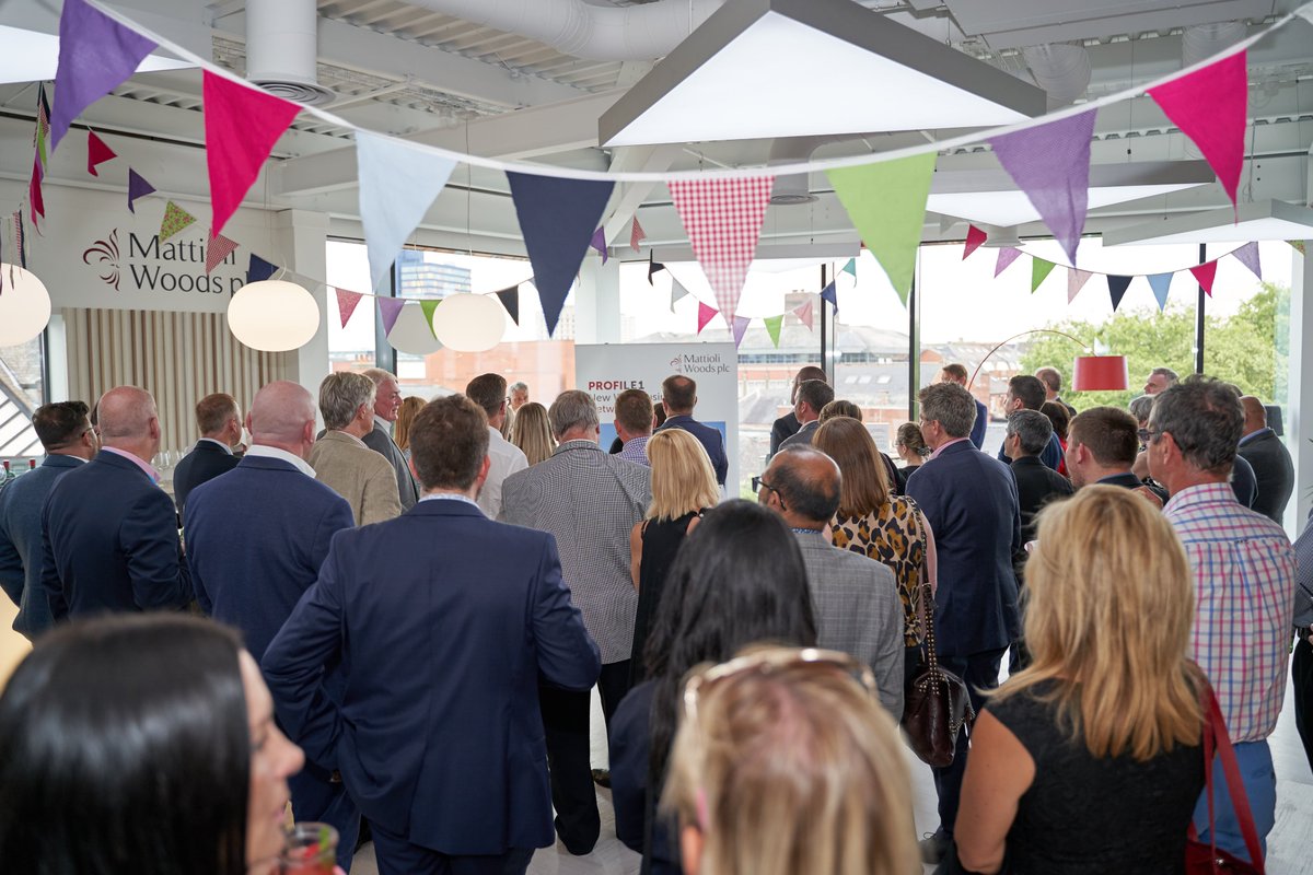 MattioliWoods's tweet photo. We had a great evening at our quarterly #ProfiLE1 event last week with guest speaker David Pochin, Managing Director of Pochin Plumbing & Heating.
We look forward to seeing you all again on Thursday 7 November! https://t.co/NaUbTit7wt
