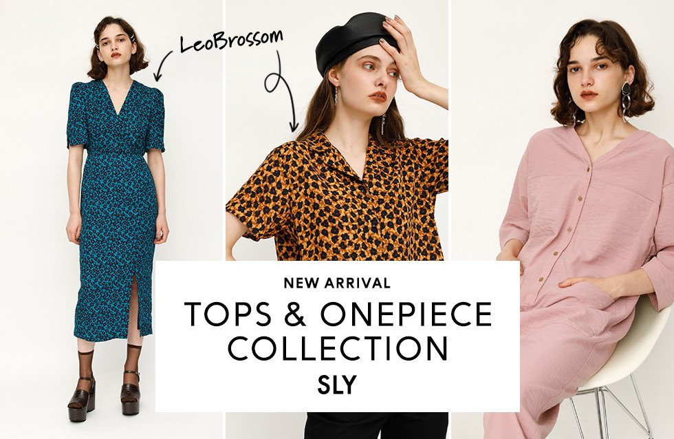 Shel Tter Web Store Sly Slyの８月の新作はオリジナル柄のシャツ ワンピースに さらっと着られるオールインワンなど 秋まで着られるアイテムが満載 T Co Gcevldnorc Sly Sheltterwebstore T Co Zmjpmswch2