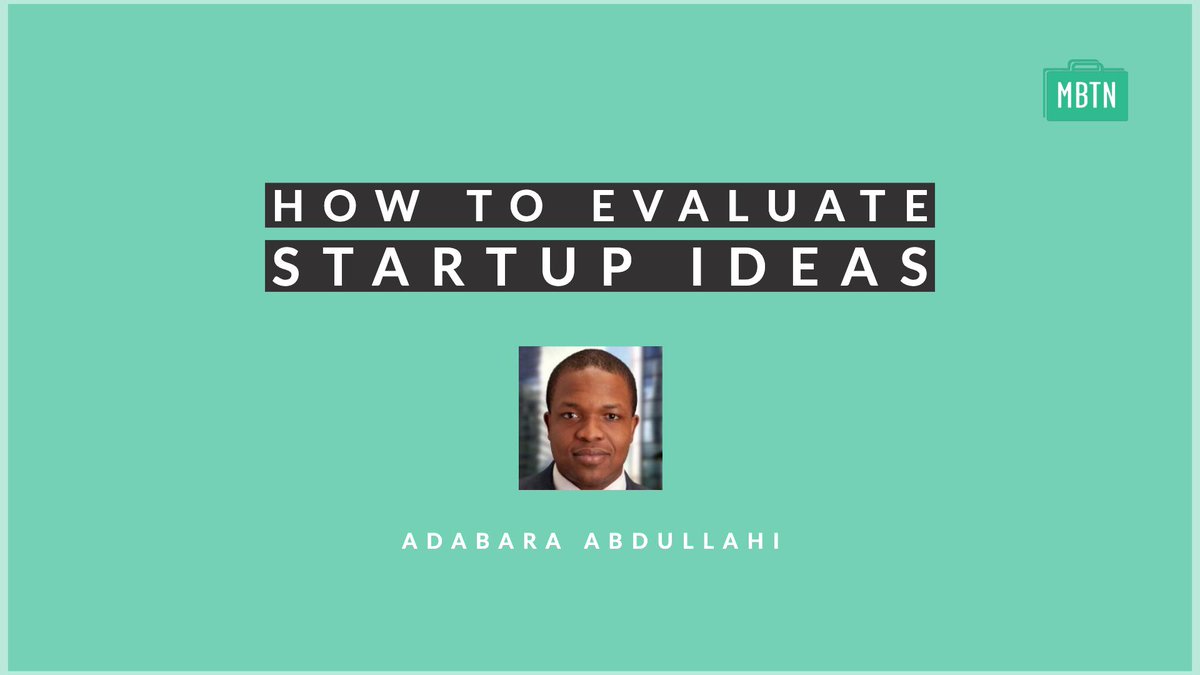Our tips on how to evaluate #startup ideas mbtnconnect.com/post/how-to-ev…