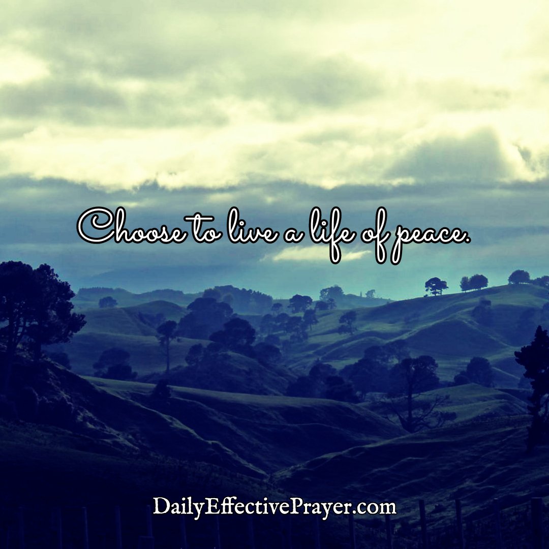 DailyEffectiveP's tweet image. Choose to live a life of peace. #refusetofear #restinthelord