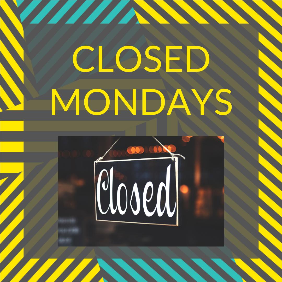 Just a reminder we're closed Mondays.
But don't worry, we'll be back at 8.30am tomorrow with coffee, cakes, tea, and of course... games!