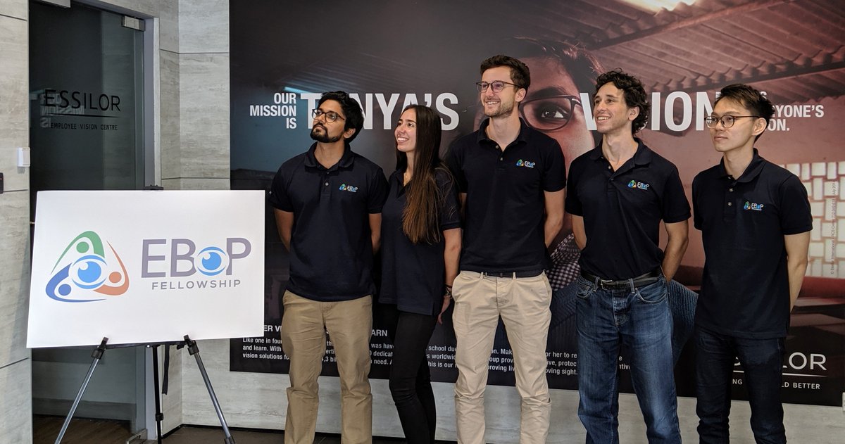 SeeChange4all's tweet photo. Presenting our 1st @Essilor #BaseofPyramid (EBoP) Fellows co-creating #BoP initiatives with us to eradicate poor #vision! The Fellowship aims to plug the BoP #talent gap & offer first-hand experience to those keen to explore the BoP sector. Meet them here: https://t.co/IPO83B04UB https://t.co/pbUcNcymGH