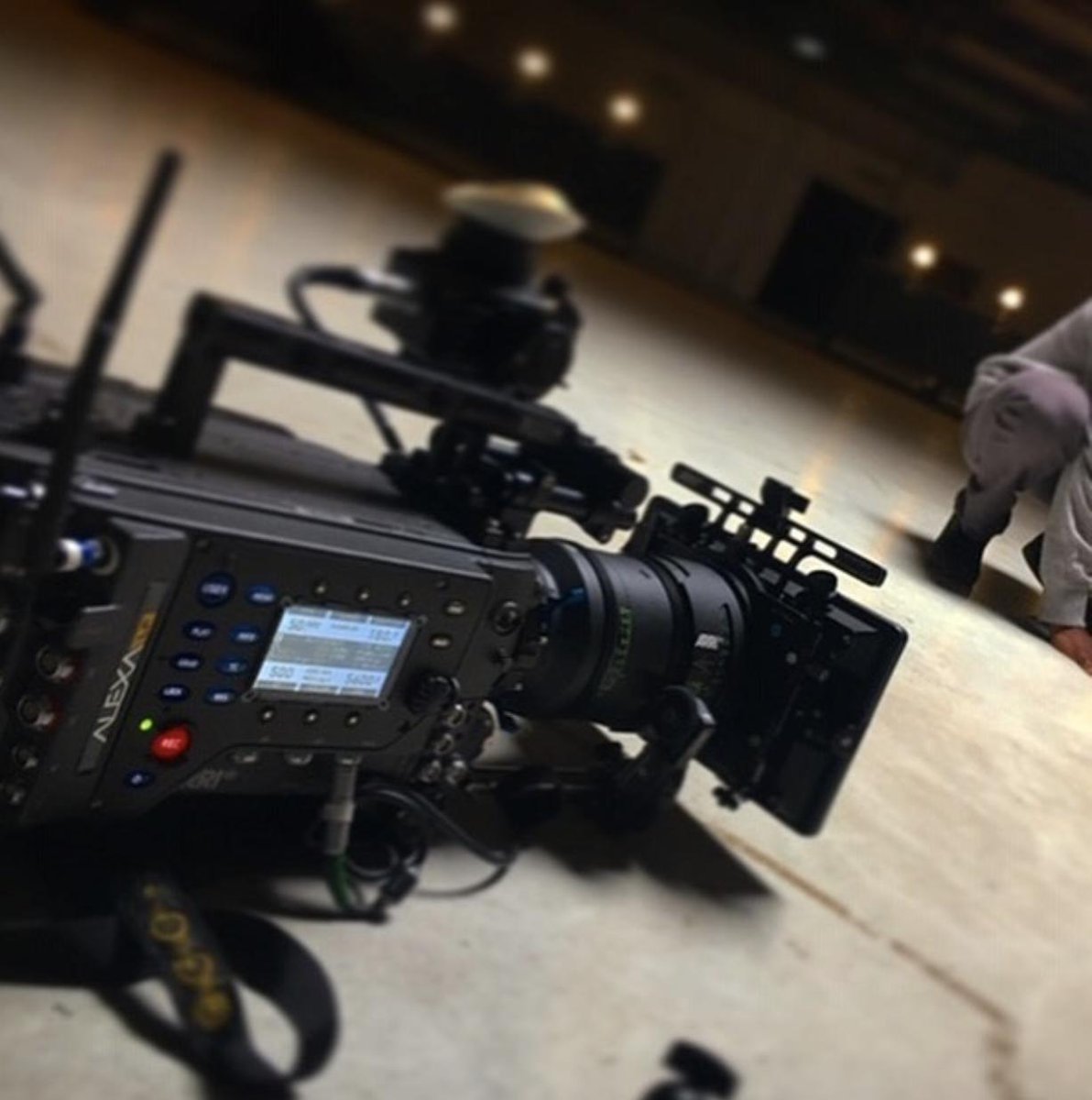 "I opted for shooting with the Arri Alexa LF; it is like using a medium format stills camera. The audience is closer to the subject... It is very immediate and very cinematic" says our cinematographer Milos Moore with <a href="/arri/">Je suis bien arrié.</a> #behindthescenes #bts #directorofphotography