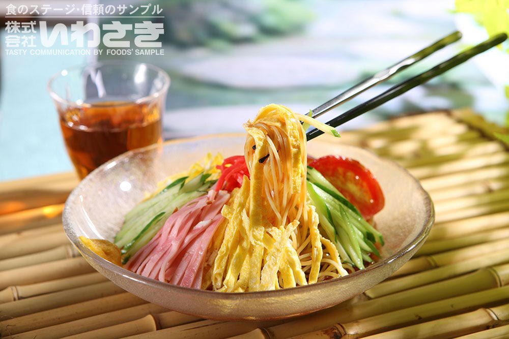 食品サンプル 冷やし中華 実物大 自分で作る食品サンプル製作キット｜さんぷるん 冷やし中華