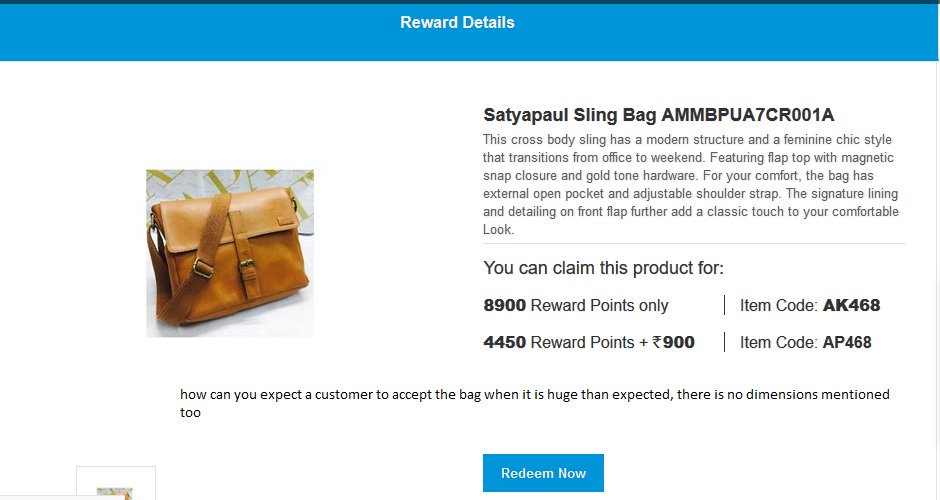 satyapaul sling bag ammbpua7cr001a