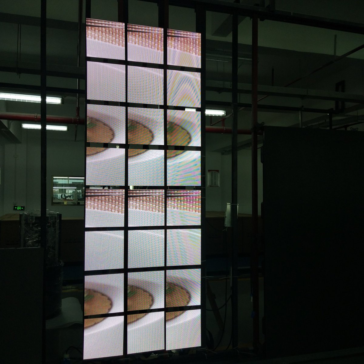 ALedscreen's tweet image. The magnet soft modules are doing the aging test. Before packing to our clients, it need to do this aging test for 72 hours. #softmodule