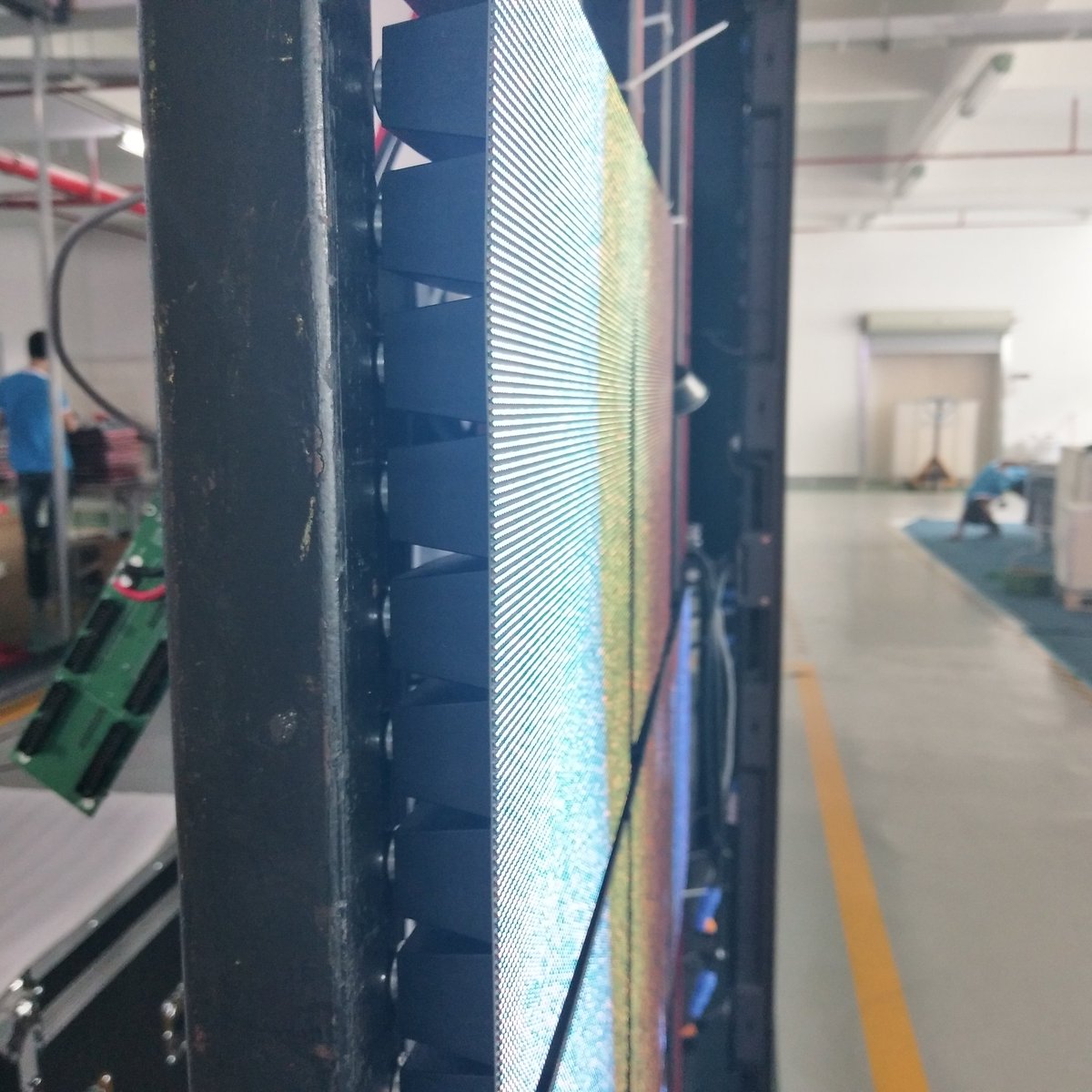 ALedscreen's tweet image. The magnet soft modules are doing the aging test. Before packing to our clients, it need to do this aging test for 72 hours. #softmodule