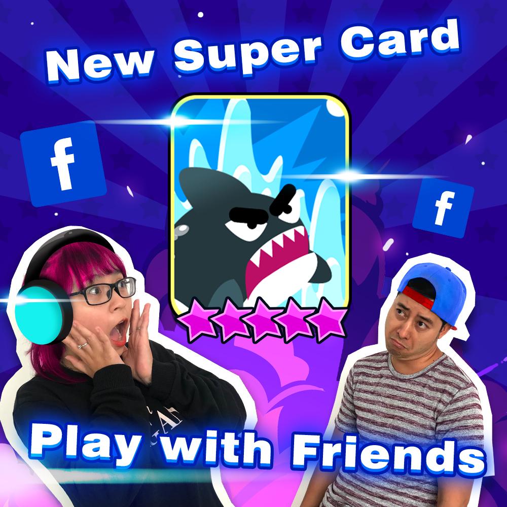 thiefrivals's tweet photo. A huge update is coming to #ThiefRivals!
👥Play with your Facebook friends.
🏆 Invite friends to see your friends on leaderboard and play the battle with them.
🐳 The first 5-star card - Whale 
⏳ Cooldown for winning chest is reduced from 2h to 1h.

📲 PLAY IT NOW! https://t.co/hrj8sbh88g