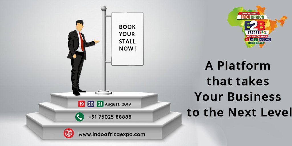 Here you choose a category of business sectors to focus the wider selection of trade fairs Africa on a particular business sector in the next search step.
Book The space with Quickmarck 
E-mail: book@indoafricaexpo.com
Website: indoafricaexpo.com
#tradeshows #fairs #expos