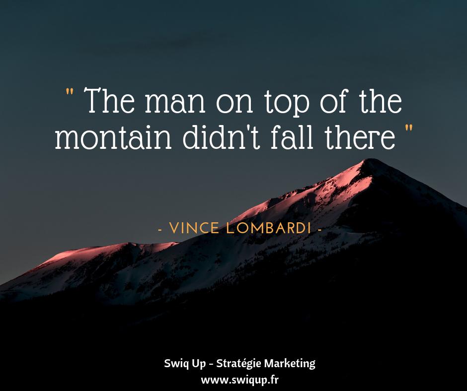 Swiq_Up's tweet photo. L'homme au sommet de la montagne n'est pas tombé là
#Entrepreneur 
#MondayMotivation https://t.co/FVqxvJ2e2z