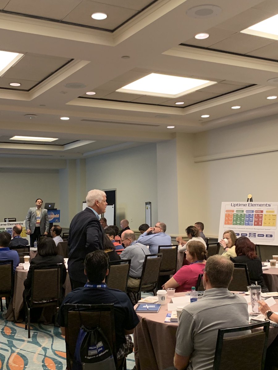 ReliabilityPar1's tweet photo. Full house at the CMMS / EAM Benchmarking Roundtable At MaximoWorld 2019 a Reliabilityweb event 
Dave Reiber  CRL, CMRP
Matt Boehne
@ReliabilityPar1 @Banetti_Inc @MaximoWorld https://t.co/3mkM3d6syB