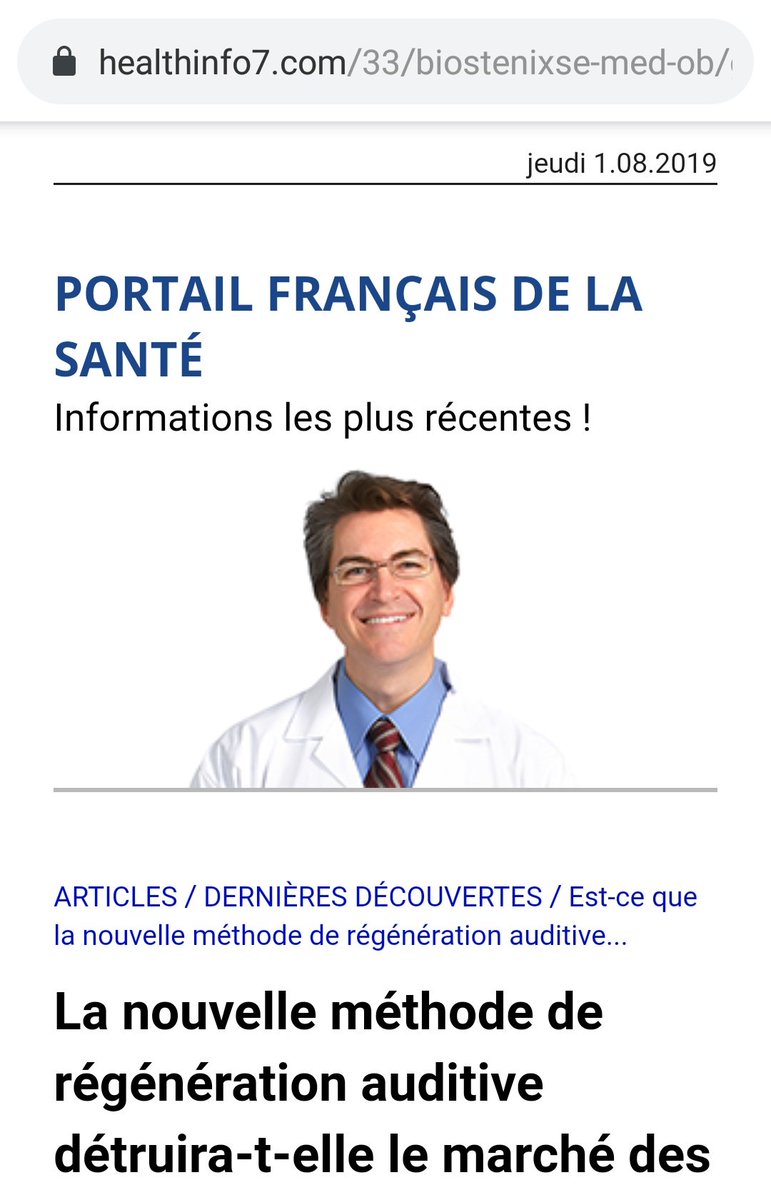 Salut  @lemondefr  @decodeurs...Toujours pas de réponse sur votre partenariat avec une régie pub qui balance un peu n'importe quoi à vos visiteurs.Bon du coup je publie les nouveautés que proposent vos pubs hein ?Ici une méthode miracle pour entendre.... uhmmmm...