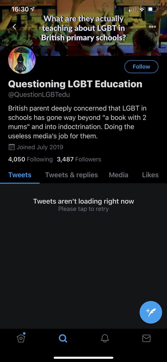 AuntiePegg's tweet photo. Have they finally been suspended? #QuestionLGBTedu ? https://t.co/BV8tJoECCl