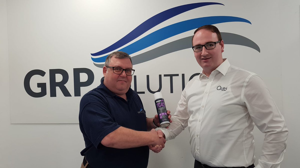 GrpSolutionsLtd's tweet image. Press Release - 5 Aug 2019 - GRP Solutions appointed as Distributor for Quin Global UK TensorGrip (TC) Composite Adhesives Range for the UK and Ireland.
tinyurl.com/yyc2fu7m
#tensorgrip #sprayadhesives #infusion #rtm
@QuinGlobalUK