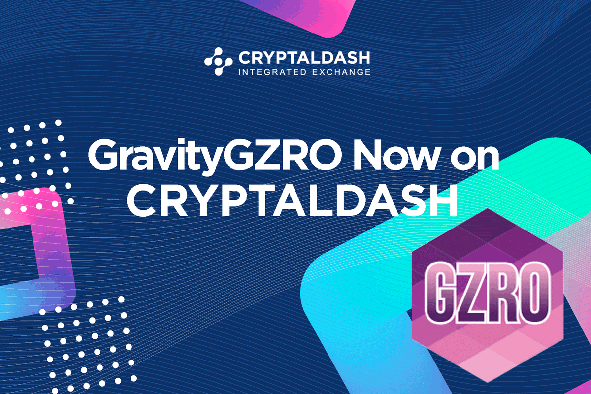 GZRO_Coin's tweet photo. #GZRO is now listed on @CryptalDash . We are proud to advertise this new partnership and look forward to a promising future! Go ahead, take a look at https://t.co/ZThYtxGB6s. #listing #cryptocurrency https://t.co/nUw2A5imwi
