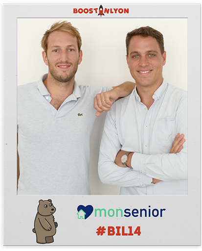 BoostInLyon's tweet photo. [Portrait de nos incubés #BIL14] 
Clément &amp; Alex, les co-fondateurs de la #startup MonSenior, une plateforme collaborative proposant aux personnes âgées en perte d’autonomie des courts séjours de convalescence au domicile d’accueillants familiaux. https://t.co/oigKjgJLWA