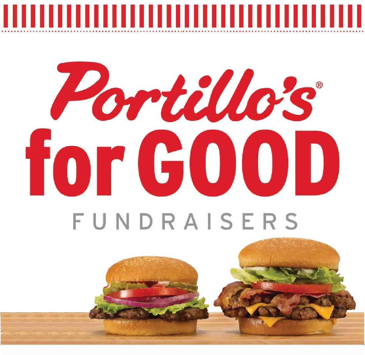 berniesbookbank's tweet photo. Burgers, hot dogs, Italian beef, and chocolate cake, oh my!
Treat yourself to Chicago’s finest THIS THURSDAY and give back at the same time with our Portillo’s fundraiser! 20% of the proceeds will support at-risk Chicagoland Children. 📚 🍟#BooksForABetterLife #PortillosForGood https://t.co/cXQDfRc4nu