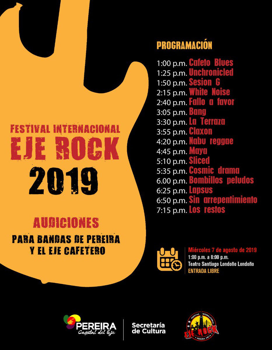 Festival Eje Rock (@eje_rock) on Twitter photo 