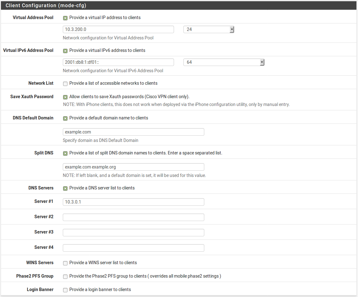 pfsense's tweet photo. Mobile IPsec configuration in #pfSense.  https://t.co/VcGpWj0tgg https://t.co/FPzwWjUr6S