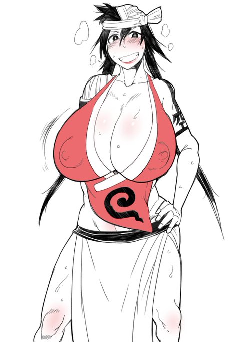 【R-18落書き】「BLEACH」の志波空鶴。 