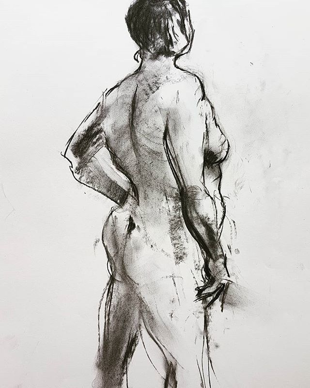 antharding's tweet image. Drop in Life drawing class at the fantastic St Ives Art School
.
8 min charcoal sketch
.
.
.
#art #sketch #drawing #charcoaldrawings #lifedrawing #artistoninstagram #lifestudy #gallery #traditionart #stives # ift.tt/2YnwZVW