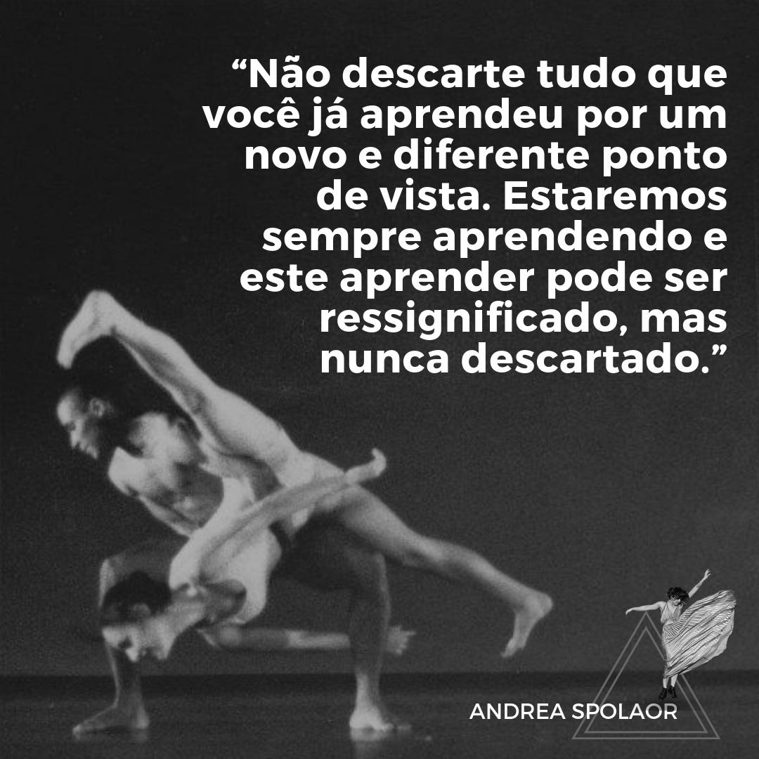 andreaspolaorDS's tweet photo. “Não descarte tudo que você já aprendeu por um novo e diferente ponto de vista. Estaremos sempre aprendendo e este aprender pode ser ressignificado, mas nunca descartado.”
.
#MetodoSEM
#DancaContemporanea https://t.co/gT9NZTrlQa
