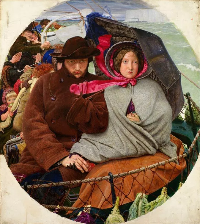 elialise's tweet photo. Ford Madox #Brown (1821-1893)
The last of England, 1855
#preraphaellite
(The Last of England depicts two emigrants leaving England to start a new life in Australia with their baby.) https://t.co/MIjf79VwFz