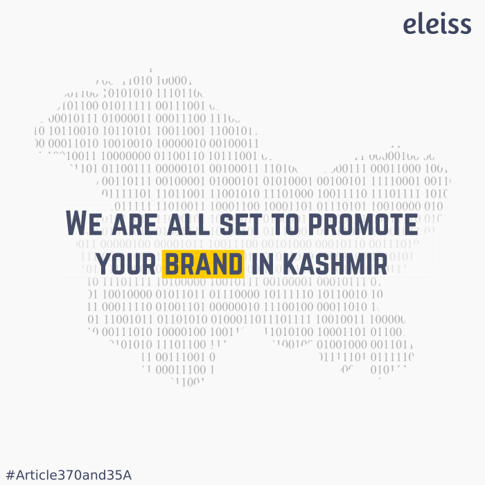 eleissIN's tweet photo. Every accomplishment starts with a decision.
Make a decision for growth and prosperity by teaming up with Eleiss!

#Eleiss #ITforBusiness #Article370 #Article370revoked #Article370Scrapped #Article35 #OneCountryOneSystem #IndiaForKashmir https://t.co/K96XNt7SmD