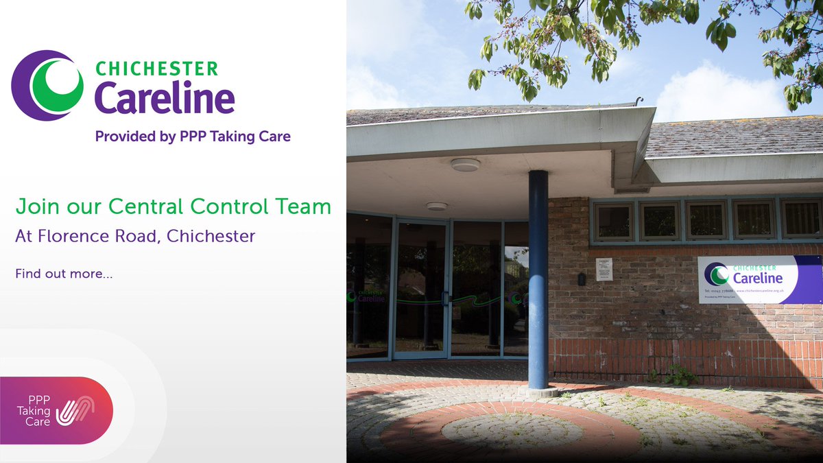 Join our team! We're looking for staff to join our Central Control Team in #Chichester. Find out how you can make a difference 
ppptakingcare.co.uk/about-us/caree…
#telecare #chichesterjobs @ppptakingcare