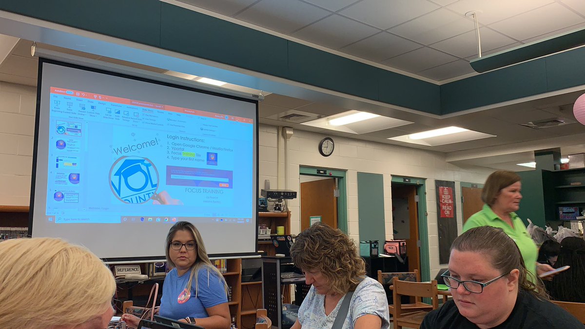 Spending my birthday at Focus training for new teachers! So excited for my first year at Spirit Elementary! 🍎🎶🎉  #vcs123