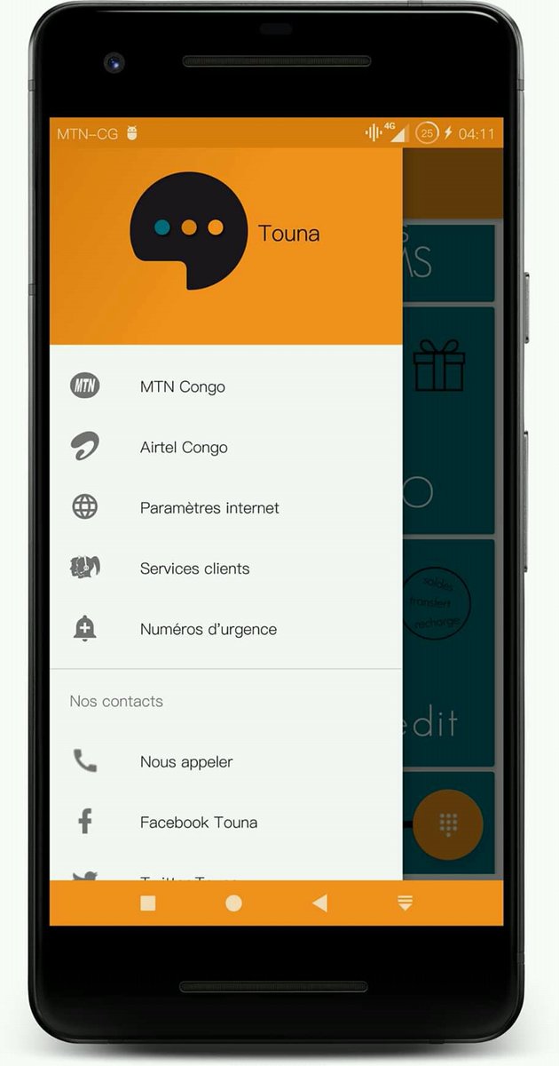 Bonjour 😇😇

#ChezMoiAuCongo pour mieux débuter la semaine sans retenir de longs codes ussd de <a href="/MTN_123/">MTN CONGO</a> ou <a href="/airtel_congob/">Airtel Congo B</a>, nous vous recommandons de télécharger la nouvelle mise à jour de Touna ici : url.cg/touna 

Bon début de semaine à tous et restez optimiste !