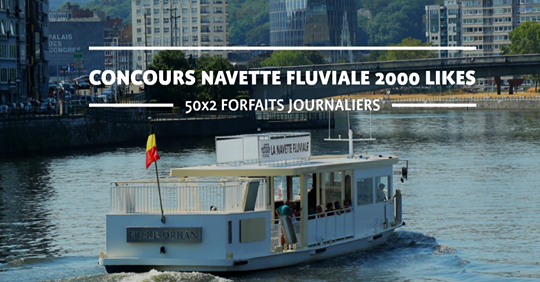 LeJournalduK's tweet photo. 😎🛳️🍀 Comme promis #concours 50x2 forfaits journaliers sur la #navettefluviale de #Liège pour fêter les 2.000 likes sur sa page Facebook https://t.co/Y8TjqKSELi 

C'est ici que ça se passe 👉 https://t.co/KRXmFH6tnp

#WallonieTerredEau 💦 https://t.co/2BeAEGTjXl