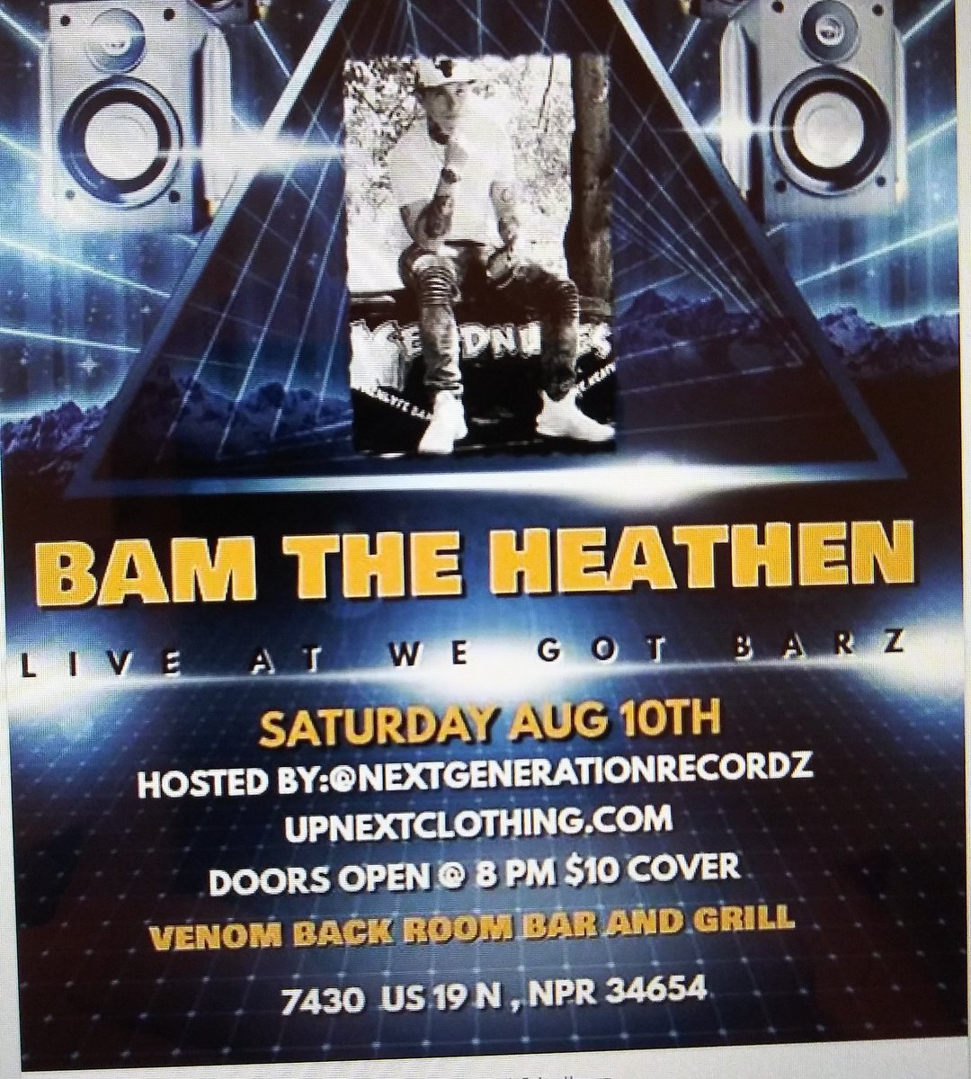 mattwvr2's tweet photo. "Bam The Heathen" live in the building!! Gonna be a movie!! https://t.co/HdAihvEXVa