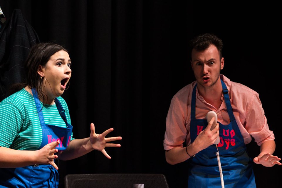 theSpaceUK's tweet photo. **** from the Edinburgh Reporter for Kurl Up and Dye, calling it 'a fast, funny, feel good show.' read the full review here: https://t.co/SgV5uBQOjV   @nutsncl https://t.co/a8dVW8AlfF