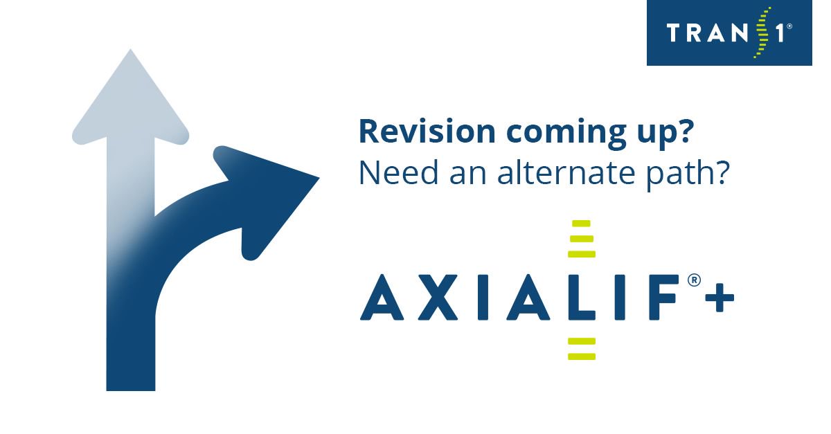 TranS1's tweet photo. Revision coming up? The AxiaLIF presacral approach offers an alternate access route when revising prior failed fusion. #buildingbetterpathways #fusionrevision #whatsyourapproach #alternateroute https://t.co/nLrEbGKIOW