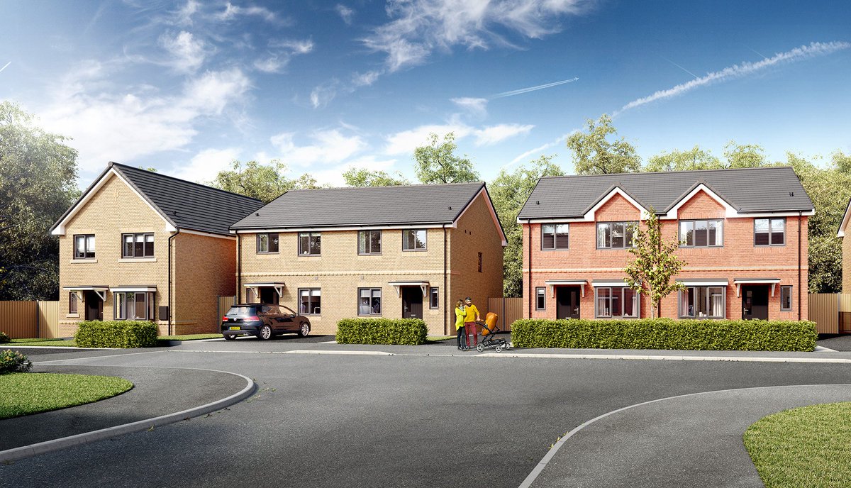 Blue Sky Dreaming? Not for us. We're working hard to turn this building site into new affordable family homes on our Foxwood development off Duchy Road, Salford. Contact <a href="/PlumlifeHomes/">Plumlife Homes</a> for details on Shared Ownership options #BuildingGreatness #NewHomes