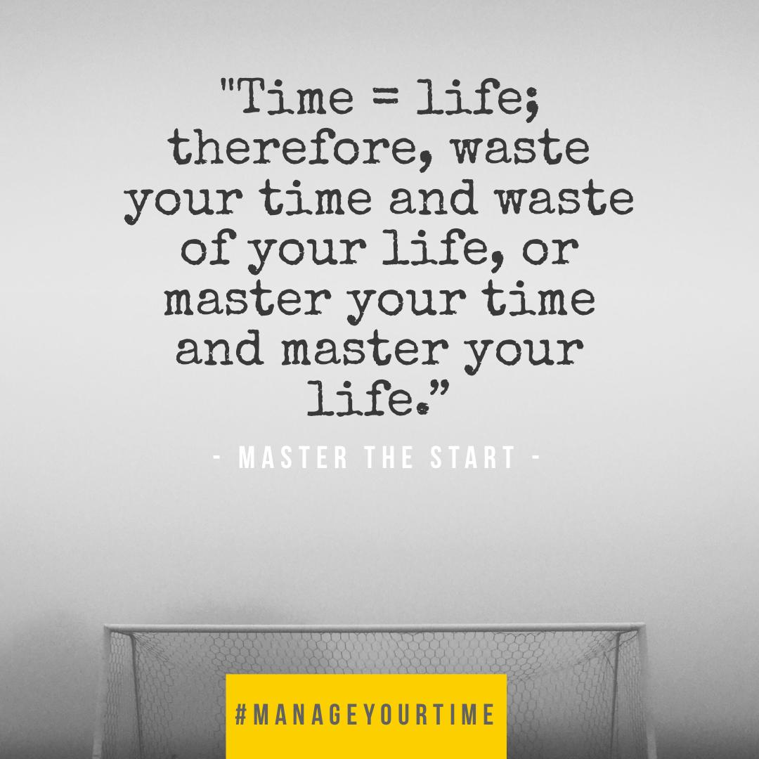 Time = life; therefore, waste your time and waste of your life, or master your time and master your life.
-
#startuplife #marketingtipsforbusiness #careerconsultants #businesshacks #businessmarketing