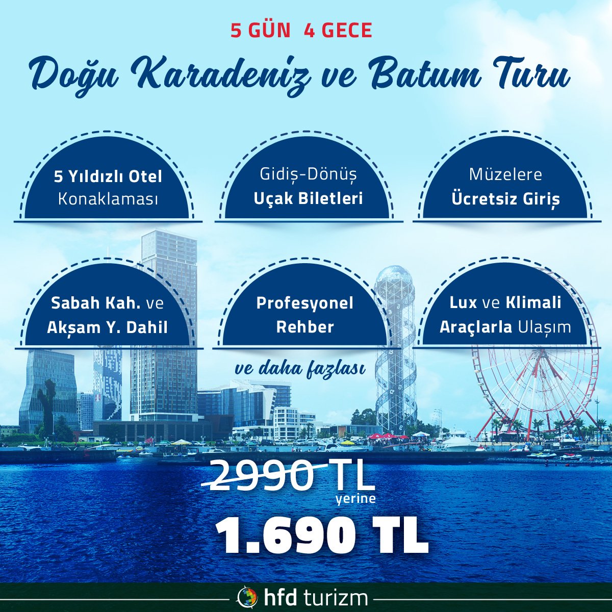hfd_turizm's tweet photo. HFD Turizm’in Düzenlediği İndirimli Doğu Karadeniz ve Batum Turları ile Doğa, Tarih ve Kültür Dolu Harika Bir Seyahat Deneyimine Kendinizi Hazırlayın! | 
https://t.co/jIhrhAvzTM |
#karadeniz #karadenizturu #karadenizturları #doğukaradenizturu #doğukaradenizturları #batumturu https://t.co/ju4okXzUqA