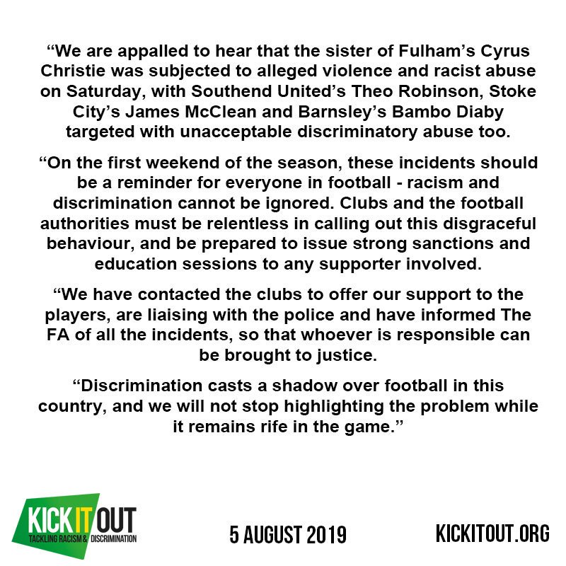 Kick It Out tweet media