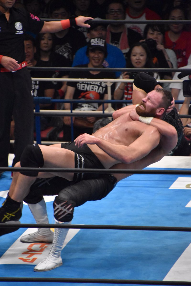 ゆーさん Pa Twitter 19 8 4 新日本 大阪府立第一 G1 Climax 29 Bブロック公式戦 ジョン モクスリー Vs ジェイ ホワイト モクスリー選手が中指を立てるも ジェイ選手がブラディサンデー 最後はブレードランナーで勝利 Njpw G129 T Co Ngqnzhpt3j