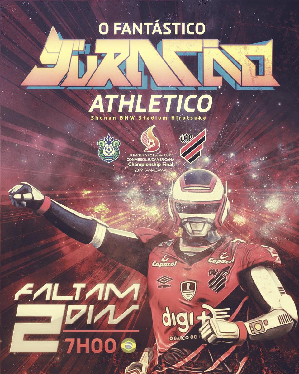 AthleticoPR's tweet photo. Bom dia no Brasil. Boa noite aqui no Japão!
🌪️ Faltam menos de 48h pra bola rolar! Vale taça!
#AthleticoNoJapão
#アトレチコインジャパン https://t.co/QeFxdQhNO5