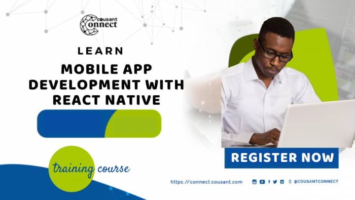 okiTwits's tweet image. Majority of employers are desperately in the market for Mobile App Developers with ReactNative experience.
This is why you need @cousantconnect's #ReactNativeTraining. Come learn React Native and become a mobile app developer.
Call 08161181464 for more info
#CousantTrainning