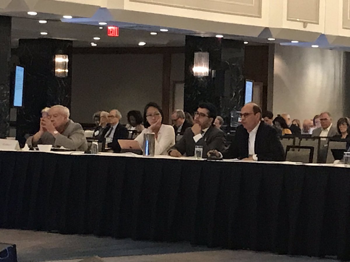Now at #NAICNYC: Consumer Reps <a href="/AIDSInstitute/">The AIDS Institute</a> @lucrizzaro <a href="/TransEquality/">Advocates for Trans Equality</a> <a href="/DREDF/">Disability Rights Education & Defense Fund</a> educate insurance commissioners on ACA Section 1557 and Trump’s harmful proposed rule attempt to undermine it.