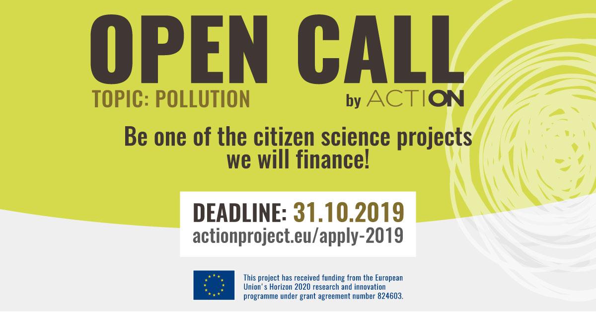 #OpenCall for #CitizenScience projects on #pollution! <a href="/ACTION4CS/">ACTION PROJECT</a> supports 5 projects on f.i. #waterpollution #lightpollution with 20,000€ each. And <a href="/LeibnizIGB/">IGB Berlin (now on Bluesky)</a> will provide mentoring to develop &amp; grow a citizen #science project. Apply till 31. Oct. 2019! igb-berlin.de/en/news/open-c…