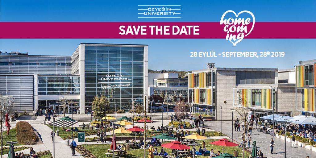 Mezunlarımız başta olmak üzere tüm ÖzÜ Ailesi ile ‘Homecoming’ etkinliğimizde bir araya gelmek için gün sayıyoruz!
Anılarımızı tazelemek ve birlikte yeni anılar biriktirmek üzere, 28 Eylül 2019 Cumartesi günü hepinizi kampüsümüze bekliyoruz.