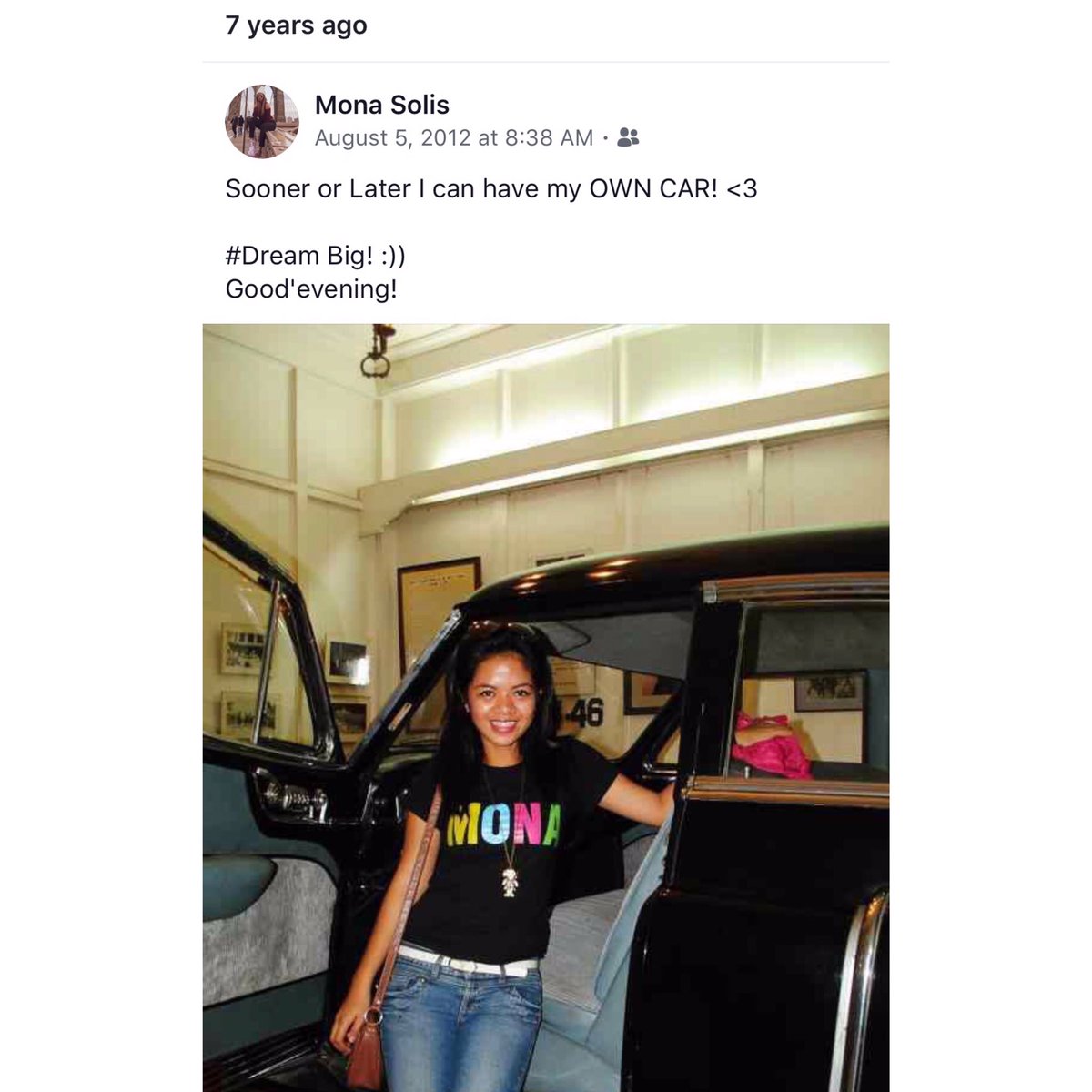 empwrdfilipina's tweet photo. 7 years ago I told myself I will have my own car! I've had my own car for almost two years now. Next time I will be more specific. Like I'm telling myself now, I want Tesla in 5-7 years!!!
What would you tell yourself today?
#ToMyFutureSelf https://t.co/odIQHWGWel