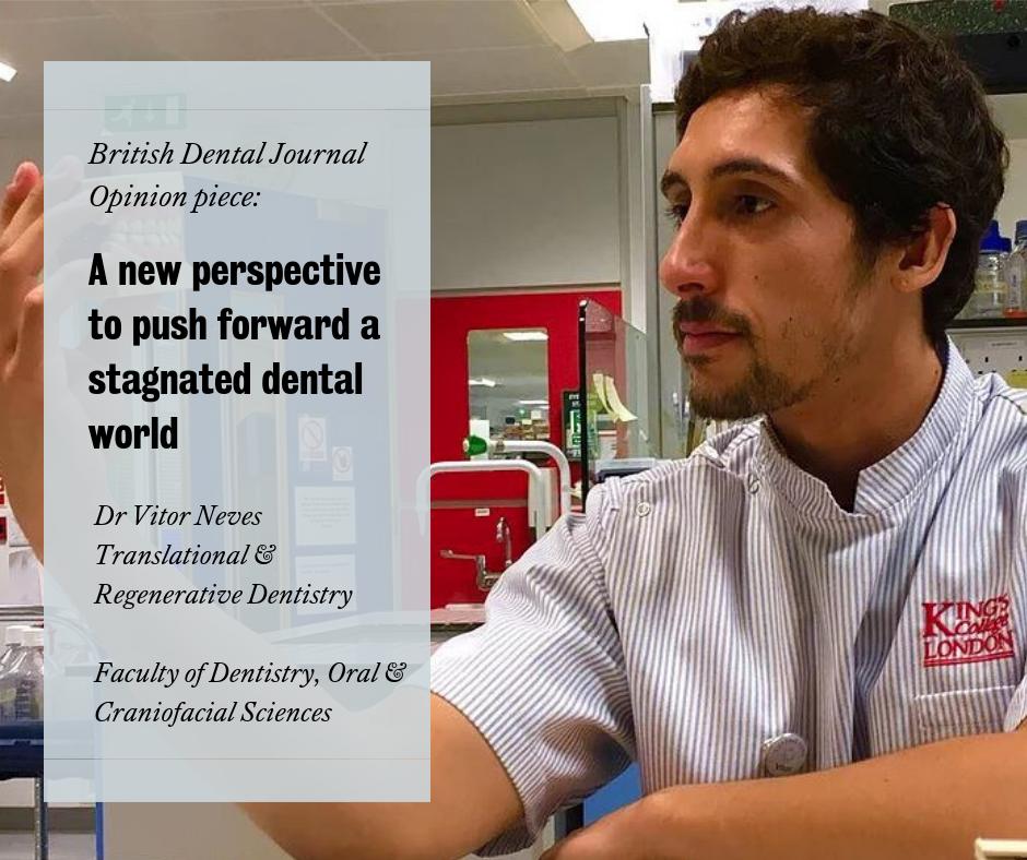 kingsdentistry's tweet image. Despite major improvements in clinical dentistry, it has been almost 40 years since a new therapy has reached dental practice. Dr Vitor Neves shares his opinion with the BDJ; is a new perspective needed to push forward a stagnated dental world?
Read more👇
nature.com/articles/s4141…