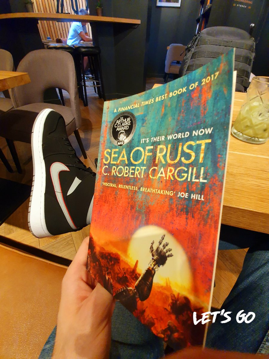 GriefBurrito's tweet photo. Just started this awesome book! What a great line!
"The one truth you need to know about the end of a machine is that the closer they are to death, the more they act like people."
#SeaOfRust #mondaythoughts #dayOff https://t.co/6ToPh7kgmE